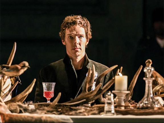 Benedict Cumberbatch as Hamlet